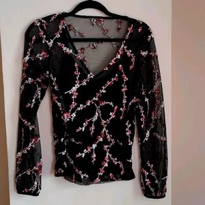 White House Black Market lacey top